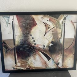 Abstract Motion – Framed Modern Wall Art