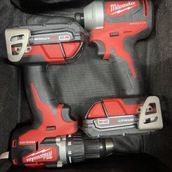 Milwaukee M18 Brushless Drill Set