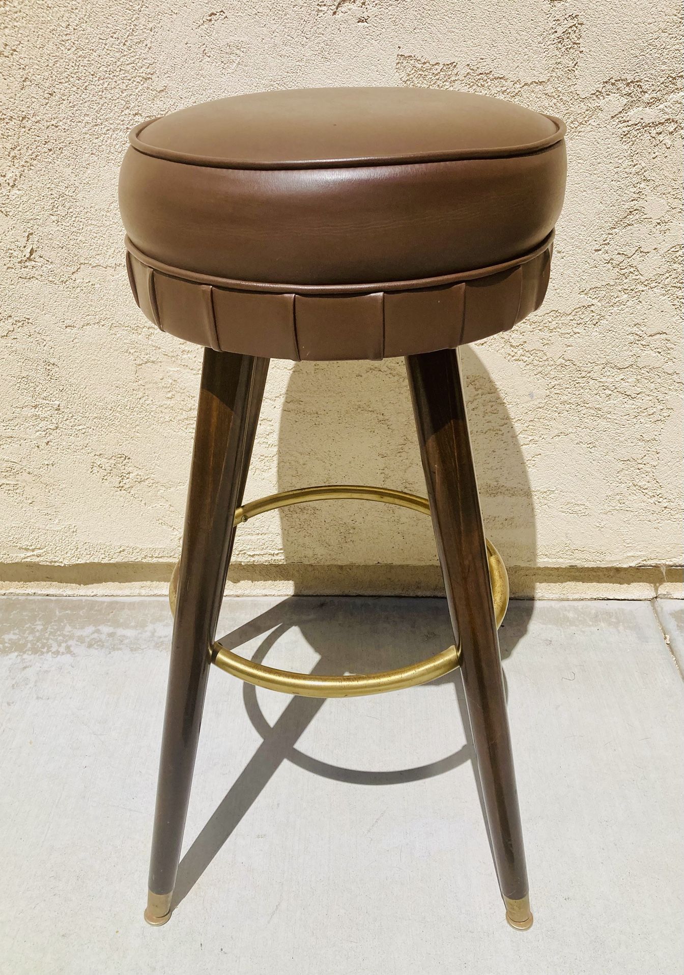 Three MCM bar Stools