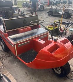 1967 Caddy Car/Harley Davidson Gas Powered Golf Cart
