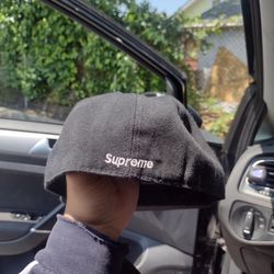 Black Supreme Hat