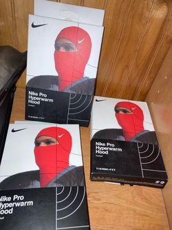 3 red nike ski mask