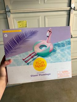 Flamingo floaty