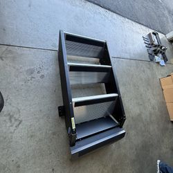 Mor/Ryde STP-206 StepAbove 3-Step RV Entry Steps 26" to 28" Door Width #5