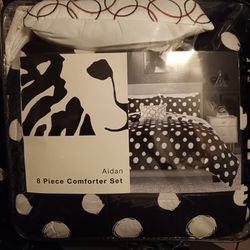 8 Piece Comforter Set 