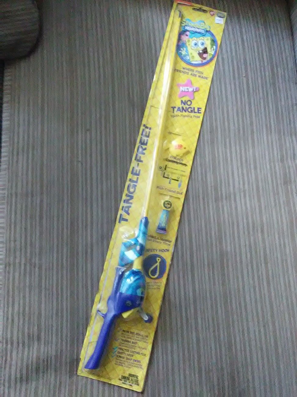 SpongeBob kids fishing pole