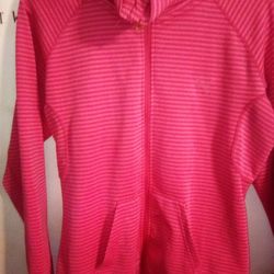 Women's Large Striped Puma Jacket