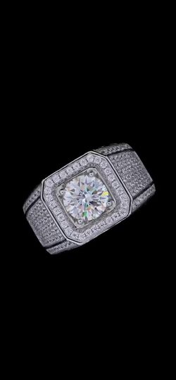 Men’s Lab Diamond Ring