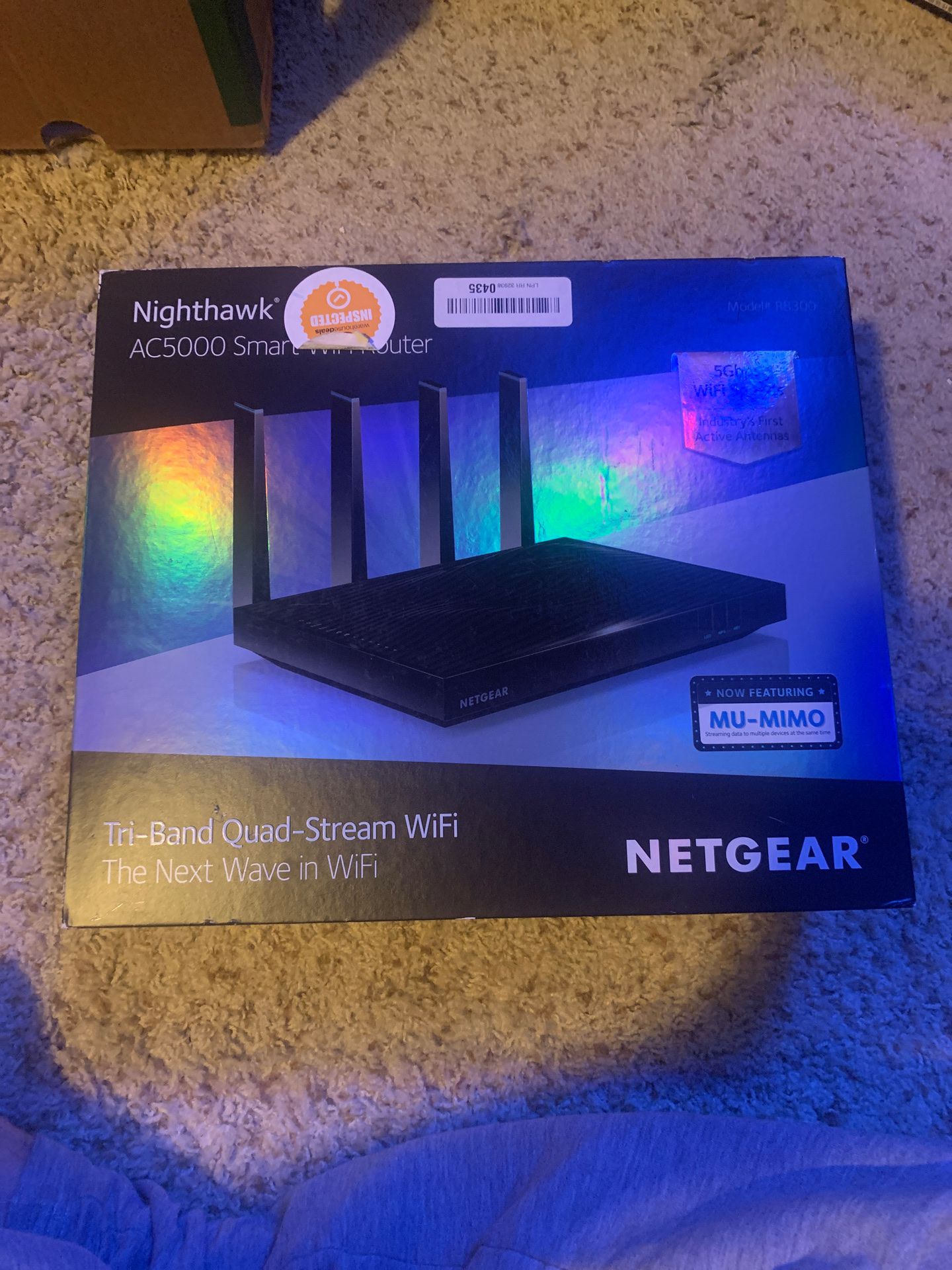 Nighthawk AC5000 router $80