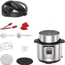 
ROZMOZ Pressure Cooker: 6 Qt Stainless 