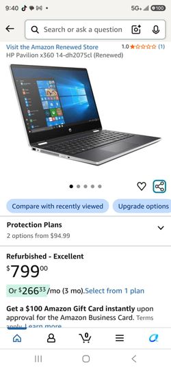 HP Pavilion x360 14 2-in-1 Laptop