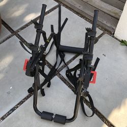 Graber- 2 Bike Car Rack Trunk Black Foldable (Silver Lake)