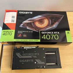 Gigabyte GeForce RTX 4070 Windforce OC V2 12G GDDR6