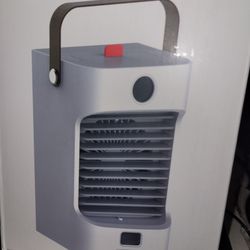 oscillating mist spray cooler fan