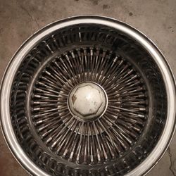 14x7 Rim With Adapter And Knockoff 