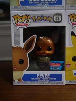 Eevee Diamond Convention Exclusive - Pokémon Funko Pop