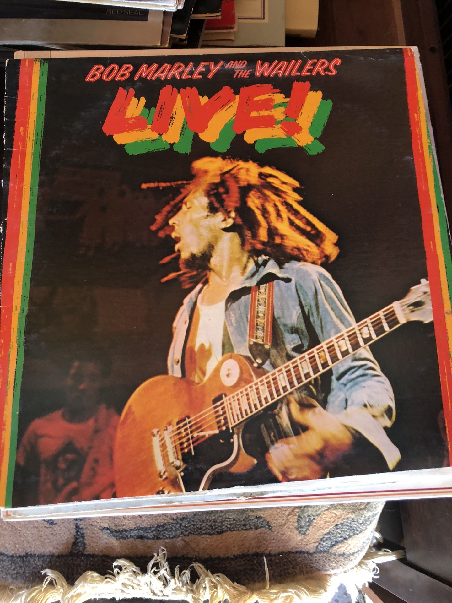 Original Bob Marley Live Original Album Vinyl