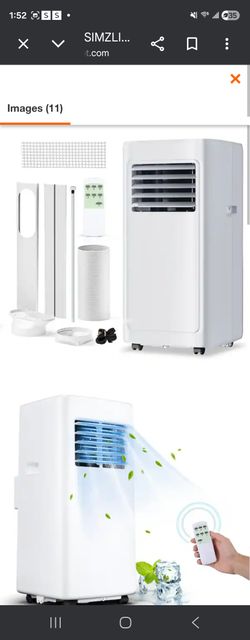 EUHOMY Portable Air Conditioner – 8,000 BTU