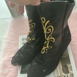 Frozen Disney Ana Boots Girl Size 2/3 