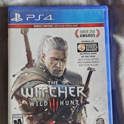 The Witcher Wild Hunt PS4