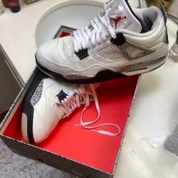 Jordan 4 White Cement Size 11.5