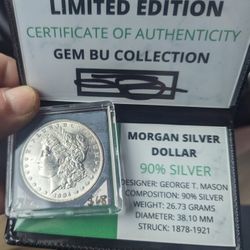 Gem BU Collection 1904 Morgan Silver Dollar