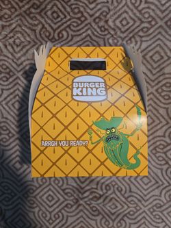 Burger King the SpongeBob movie: Search for Squarepants collection