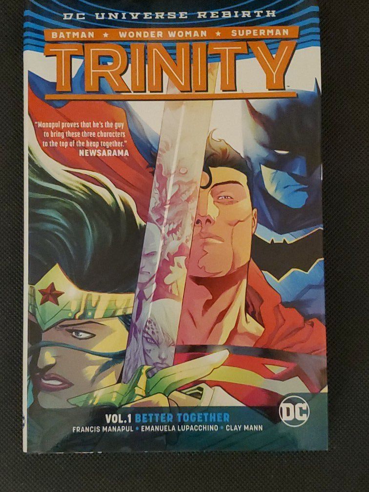 DC Universe Rebirth Trinity Hardcover #1 & #2