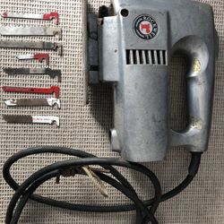 USA Made Rockwell Bayonet Saw Jigsaw With Blades