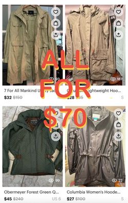 Bundle of 4 Women's Jackets