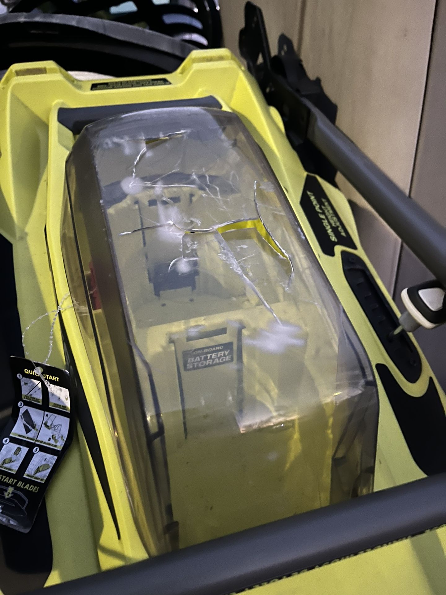 BRAND. NEW. Ryobi. 40. V. Cordless. Lawn Mover.