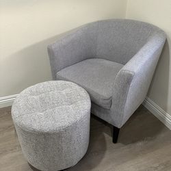 A Chair And Its Ottoman