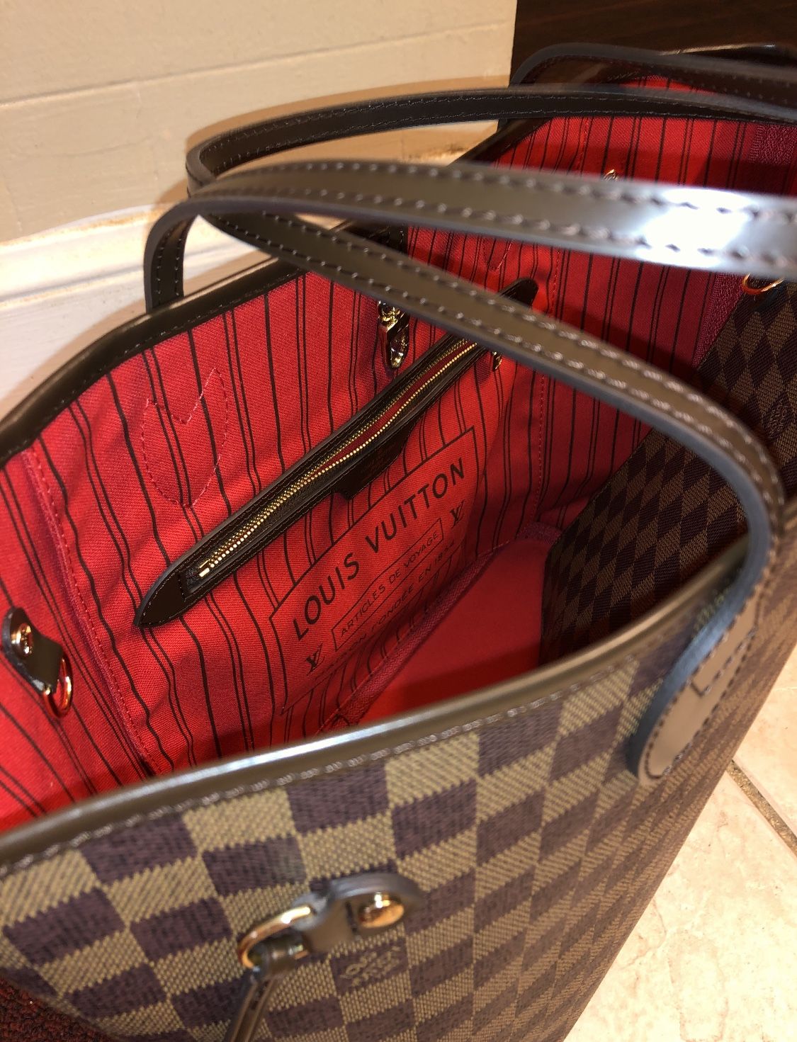 Louis Vuitton NeverFull MM tote