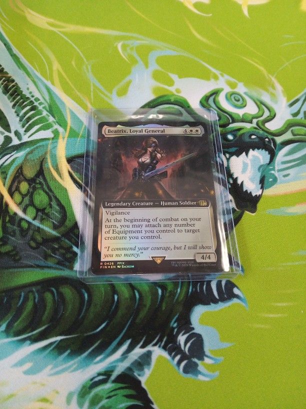Beatriz, Loyal General Extended Art Foil Mtg Final Fantasy