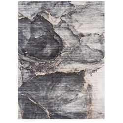 8/10 Machine Washable Modern Rug 