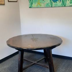 Extra Thick Solid Wood Antique Table 