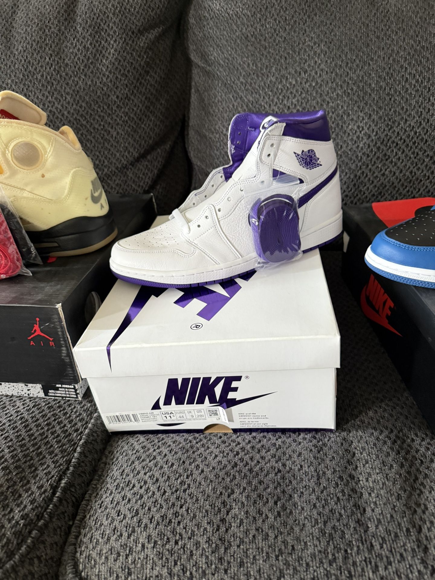 Air Jordan 1 Court Purple