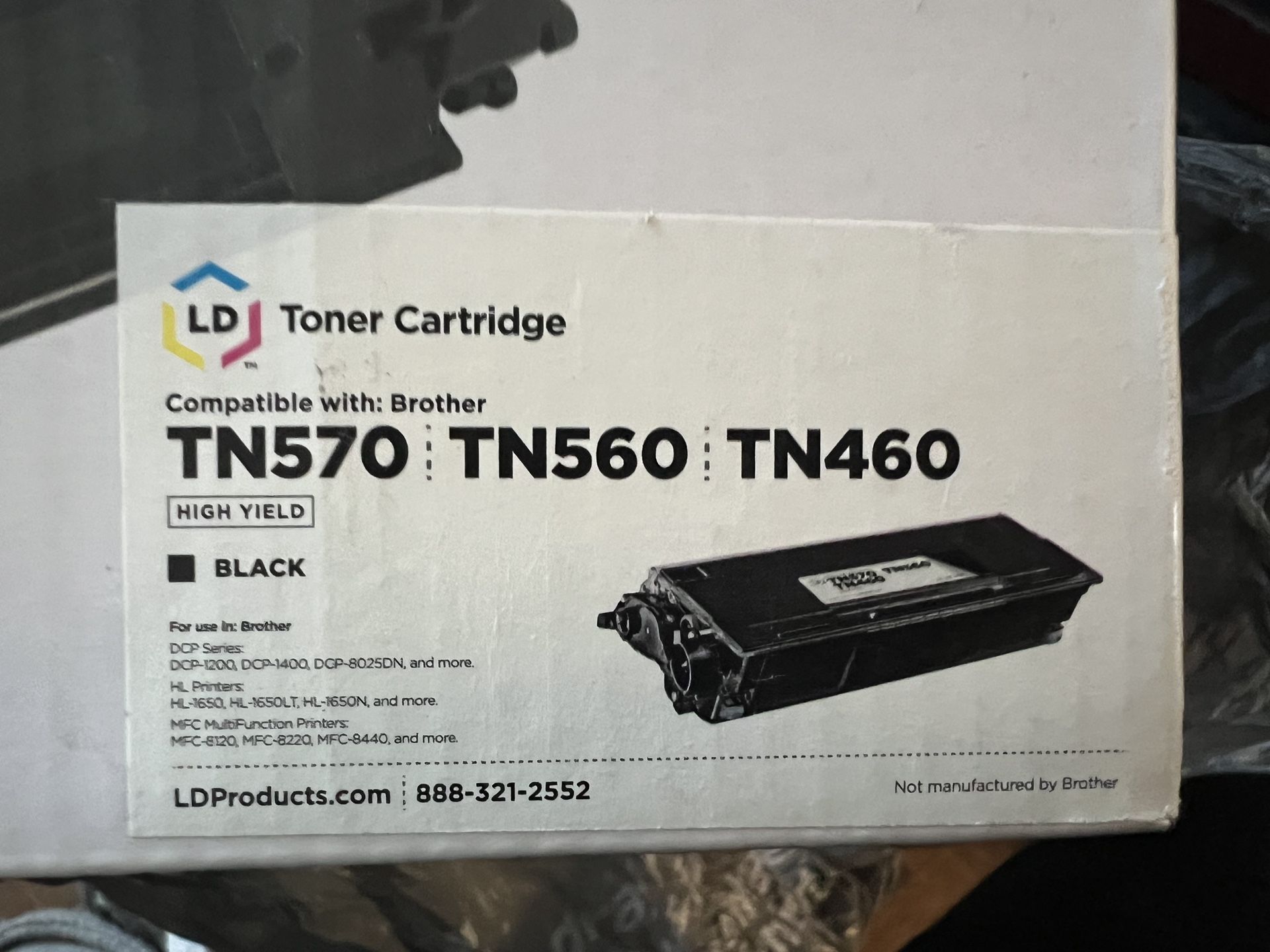 Brother Toner Replacement TN570, TN560, TN460