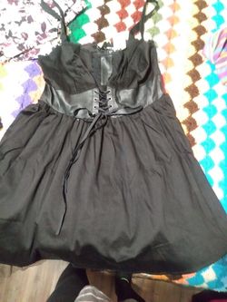 Black corset dress from 🔥 topic