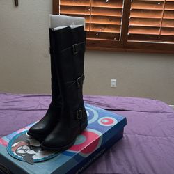 Black Long Boots 