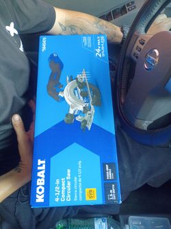 Kobalt 24-Volt Compact Circular Saw tool only