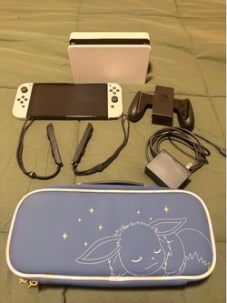 White Nintendo Switch OLED