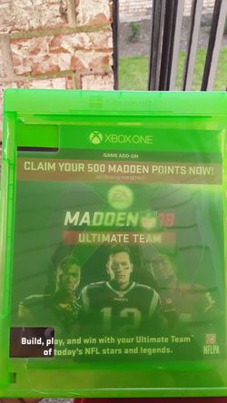 Madden 18 Xbox one