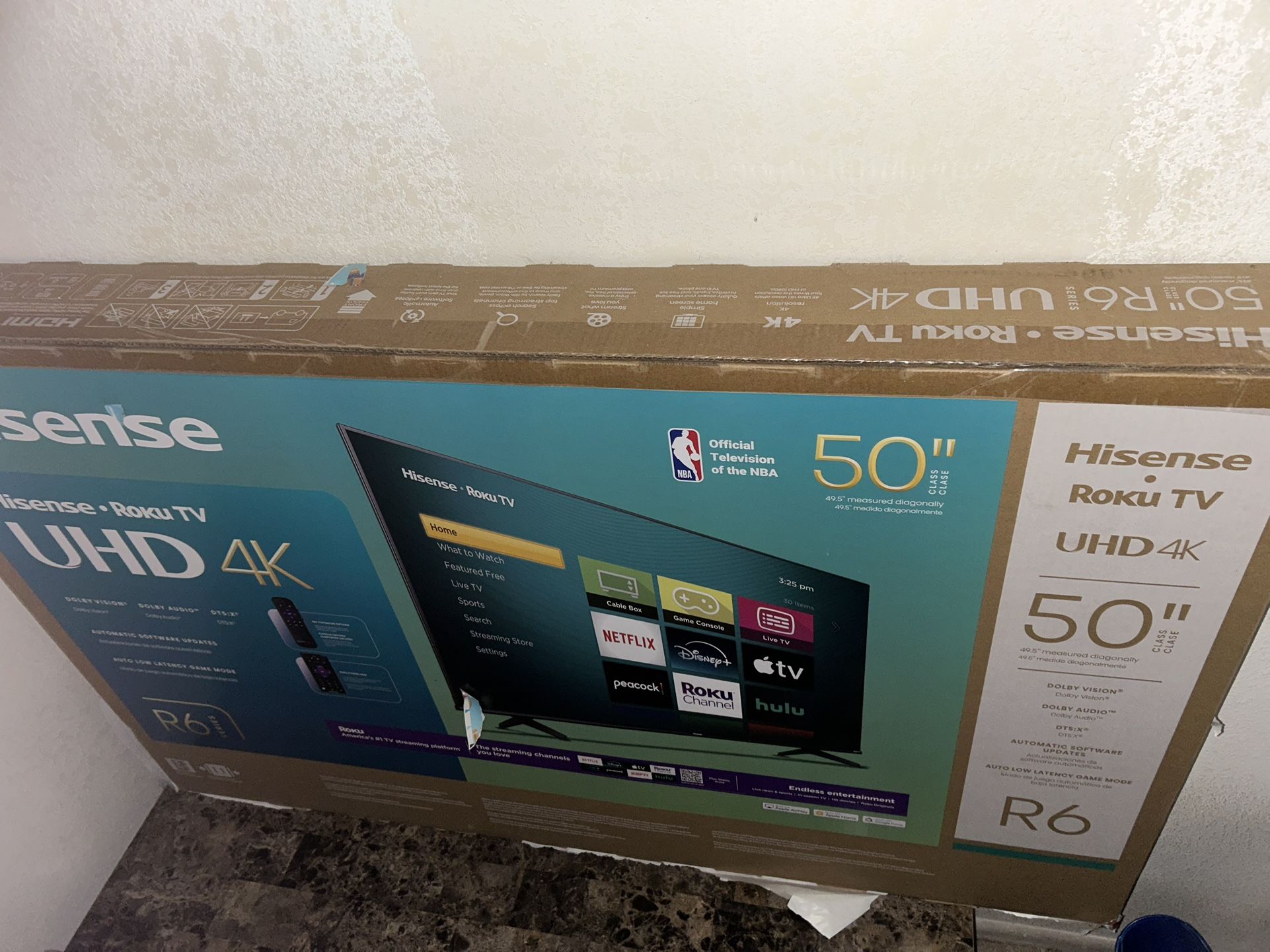 50” 4k Roku Smart TV