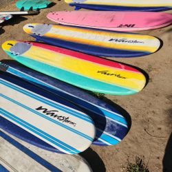 Soft Top Surfboards Beginners To Advanced $50 To $180