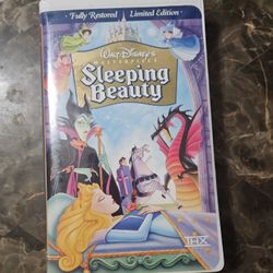 Disney's Sleeping Beauty Limited Edition Vhs