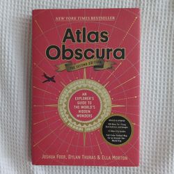 Atlas Obscura - Hardcover 2nd Edition 