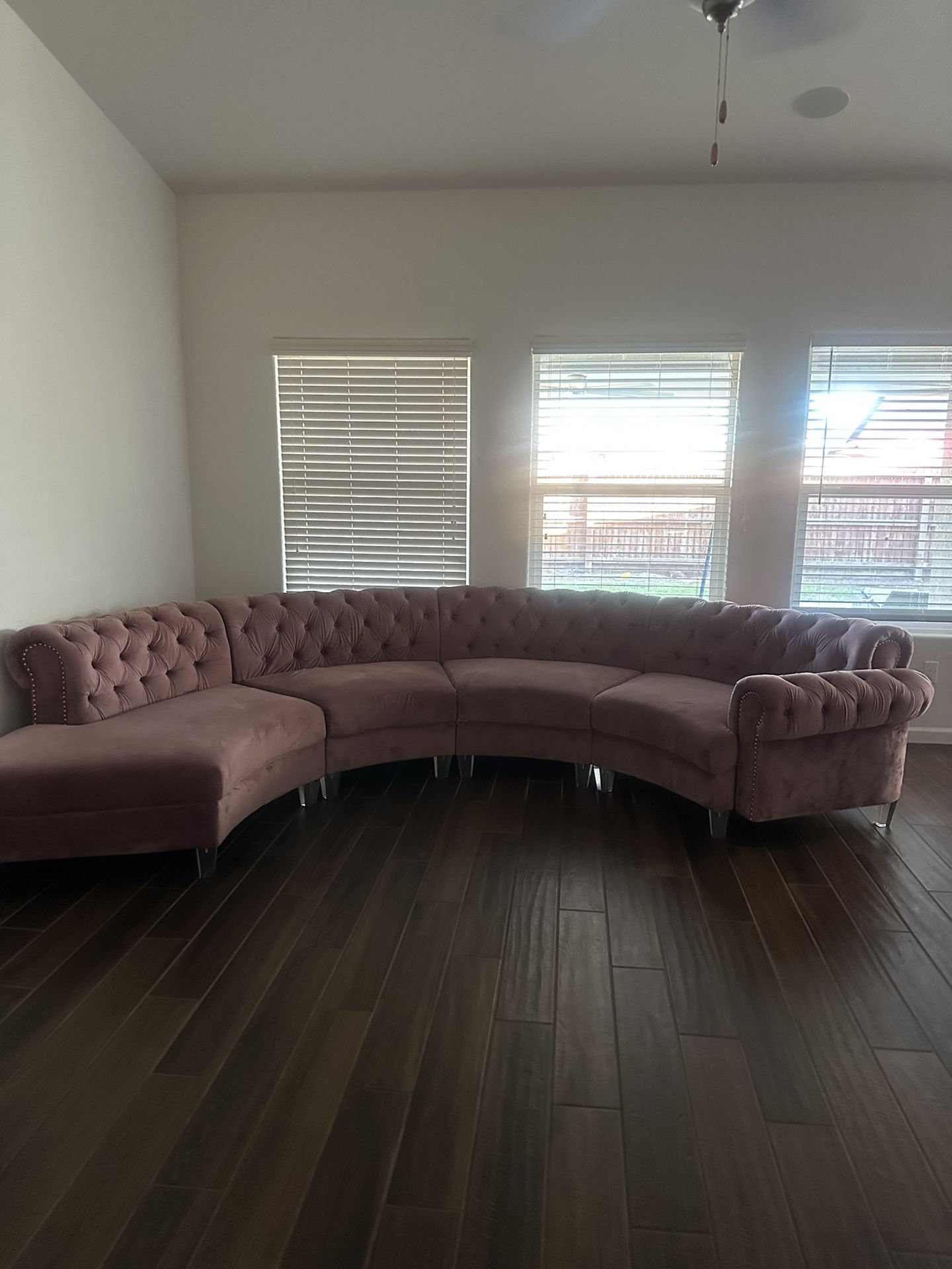 Rose Pink Couch