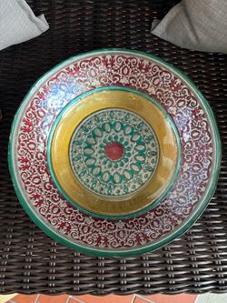 Colorful Glass Bowl