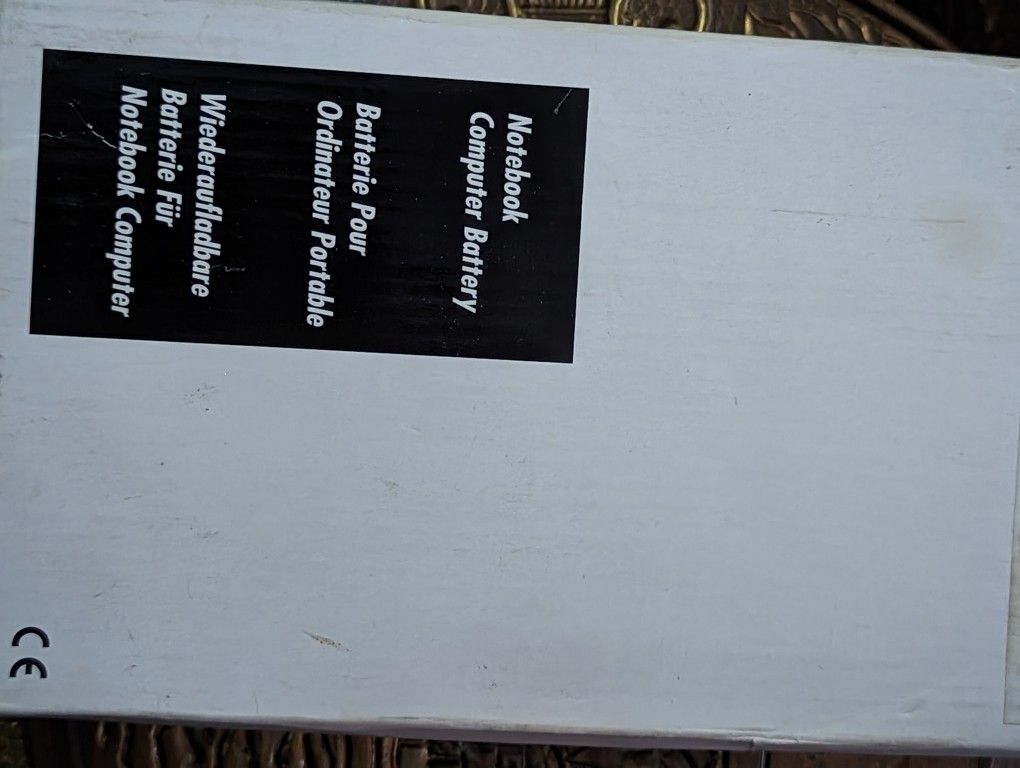 Notebook Computer Battery